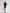 Monica Brown Long-Sleeve Keyhole Mini Dress - close-up detail | ELAGIA