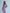 Dusty Pink V-Neck Puff-Sleeve Midi Dress - back view | ELAGIA
