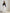White High Waist Fitted Palazzo Pants - side view | ELAGIA