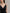 Black Floral-Print Silk Slip Midi Dress - back view | ELAGIA