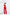 Red Sleeveless V-neck Jumpsuit - back view | ELAGIA
