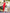 Red Asymmetric Neckline Midi Dress - view 6 | ELAGIA
