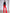 ELAGIA red high waist fitted flared pants back view showing flared silhouette - purple business suit women style