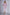 Dusty Pink Puff-Sleeve Belted Midi Dress - front view | ELAGIA