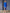 Blue Long Sleeve Midi Dress - front view | ELAGIA