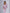 Dusty Pink Puff-Sleeve Belted Midi Dress - back view | ELAGIA