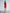 Red Square Neck Long Sleeve Mini Dress - side view | ELAGIA