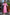 Dusty-Pink Backless Puff Sleeve Midi Dress - front view | ELAGIA