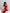 Bianca Red Asymmetric Ruffled Slip Midi Dress - back view | ELAGIA