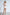 Beige Square Neck Long Sleeve Mini Dress - front view | ELAGIA