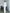 Bella White Draped Waist Wide-Leg Pants - side view | ELAGIA