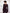 Vivienne Brown Collarless Single-Breasted Suit 2-Piece