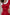 Red Collared Puff-Sleeve Mini Dress - close-up detail | ELAGIA