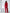 Vivienne Red Collarless Single-Breasted Suit 2-Piece