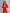 ELAGIA red belted wide-leg 3 piece women's suit front view - professional business blazer, vest and pants set