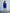 ELAGIA blue backless puff sleeve mini dress - back view highlighting open back design, 3 piece women's suit inspired