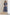 Blue Floral Print Short Sleeve Midi Dress - front view | ELAGIA