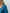 Blue Collarless Tweed Skirt Suit 2-Piece - close-up detail | ELAGIA