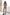 Brown Houndstooth Single Breasted 2-Piece Suit - front view | ELAGIA