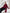 Yvette Bordeaux Satin V-Neck Long-Sleeve Blouse