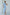 Sky-Blue Satin One-Shoulder Midi Dress - front view | ELAGIA