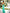 Green Silk Slip Midi Dress - side view | ELAGIA