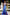 Blue V-Neck Slip Midi Dress - front view | ELAGIA