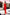Red Strapless V-neck Maxi Dress - front view | ELAGIA