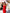 Red Strapless V-neck Maxi Dress - back view | ELAGIA