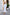 Julie White Puff-Sleeve Midi Dress - front view | ELAGIA