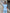 Ornella Sky-Blue V-Neck Pleated Cap-Sleeve Single-Breasted Suit 2-Piece
