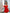Selena Red Off-The-Shoulder Mini Dress - back view | ELAGIA