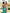 Green Silk Slip Midi Dress - styled look | ELAGIA