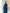 Faustine Blue Striped Double-Breasted Suit 2-Piece