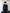 ELAGIA Avra Black Asymmetric Double-Breasted Longline Blazer Suit 2-Piece back view - purple business suit women style