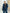 Faustine Blue Striped Double-Breasted Suit 2-Piece
