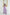 ELAGIA lavender sleeveless top and wide-leg pants 2-piece set front view - purple business suit women