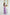 ELAGIA lavender sleeveless top and wide-leg pants detail shot showing fabric texture - purple business suit women