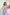 ELAGIA lavender sleeveless top and wide-leg pants styled outfit on model - 3 piece women's suit look