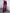 ELAGIA bordeaux high waist fitted flared pants detail shot of waistband - purple business suit women styling