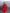 Elara Red High-Neck Long-Sleeve Mini Dress - side view | ELAGIA
