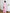 Pink sheer sleeve V-neck top and maxi skirt set – crepe fabric, back view