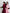 Pink sheer sleeve V-neck top detail – transparent sleeves and V-neckline close-up