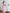 Pink sheer sleeve V-neck top and maxi skirt set – crepe fabric, front view
