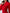 Red sheer sleeve V-neck top – close-up of sheer sleeve detail and V-neckline