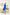 Blue Satin Long Sleeve Midi Dress - side view | ELAGIA