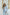 ELAGIA sky-blue double breasted suit 2-piece styled look - purple business suit women worn with accessories