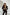 ELAGIA black double breasted 2-piece women's business suit - front view of 3 piece women's suit style