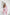 ELAGIA pink double breasted suit back view showing tailored fit - 3 piece women's suit style business outfit