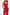 Red Sleeveless V-neck Jumpsuit - view 9 | ELAGIA